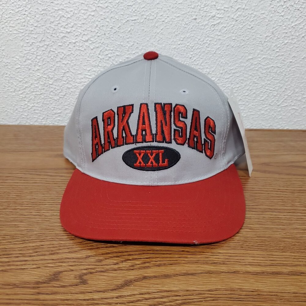 Hat - Men - Snapback Vintage Arkansas Razorback Cap by ANNCO - NWT